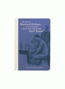 NBA5PP04 A5 Notebook - Pulteney Press Sherlock Holmes